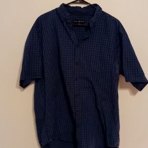 Mens Beverly Hills Polo Club summer dress shirt